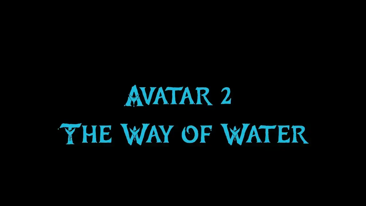 Avatar: The Way of Water movie artwork